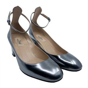 Valentino Women's Tango Ankle Strap Leather Pump